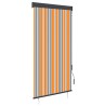 Store roulant d'extérieur 80x250 cm Jaune et bleu 