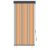 Store roulant d'extérieur 80x250 cm Jaune et bleu 