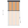Store roulant d'extérieur 80x250 cm Jaune et bleu 