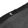 Filet de conteneur PEHD 3 x 5 m Noir 