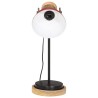 Lampe de bureau 25 W rouge délavé 17x17x50 cm E27 