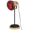 Lampe de bureau 25 W rouge délavé 17x17x50 cm E27 