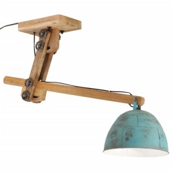 Plafonnier 25 W bleu délavé 105x30x65-108cm E27 