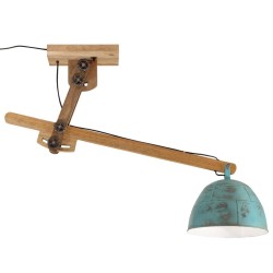 Plafonnier 25 W bleu délavé 105x30x65-108cm E27 