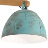 Plafonnier 25 W bleu délavé 105x30x65-108cm E27 