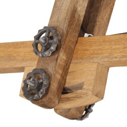 Plafonnier 25 W bleu délavé 105x30x65-108cm E27 