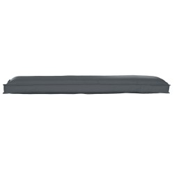 Coussin de palette pour banc Anthracite 150x40x8 cm en tissu Oxford 