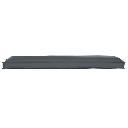 Coussin de palette pour banc Anthracite 150x40x8 cm en tissu Oxford 