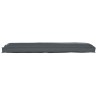 Coussin de palette pour banc Anthracite 150x40x8 cm en tissu Oxford 