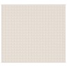 Couverture lestée Crème clair 200x230 cm 9 kg Tissu 