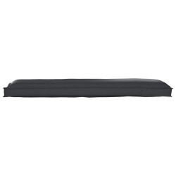Coussin de palette pour banc Noir 150x40x8 cm Tissu Oxford 