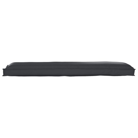 Coussin de palette pour banc Noir 150x40x8 cm Tissu Oxford 