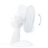 Ventilateur de table 3 vitesses 30 cm 40 W Blanc 