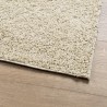 Tapis shaggy PAMPLONA poils longs moderne doré 200x200 cm 