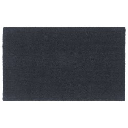 Tapis de porte gris foncé 90x150 cm fibre de coco touffeté 