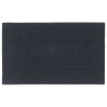 Tapis de porte gris foncé 90x150 cm fibre de coco touffeté 