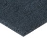 Tapis de porte gris foncé 90x150 cm fibre de coco touffeté 