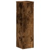 Supports pour plantes 2 pcs chêne fumé bois d'ingénierie 