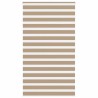 Store zèbre marron sable largeur du tissu 120,9 cm polyester 