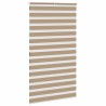 Store zèbre marron sable largeur du tissu 120,9 cm polyester 