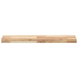 Dessus de table 80x20x4 cm rectangulaire bois massif d'acacia 