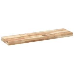 Dessus de table 80x20x4 cm rectangulaire bois massif d'acacia 