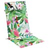 Coussins de chaise à dossier haut lot de 2 multicolore 