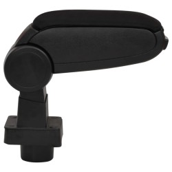Accoudoir de voiture noir 13x31,5x(29-51) cm ABS 