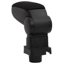 Accoudoir de voiture noir 13x31,5x(29-51) cm ABS 