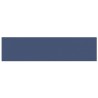 Panneaux muraux 12 pcs Bleu 60x15 cm Tissu 1,08 m² 
