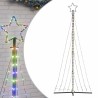 Sapin de Noël à LED 447 LED colorées 249 cm 