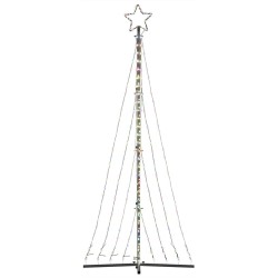 Sapin de Noël à LED 447 LED colorées 249 cm 