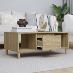 Table basse Chêne sonoma 90x50x36,5 cm Bois d'ingénierie 