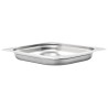 Récipients Gastronorm 8 pcs GN 1/2 40 mm Acier inoxydable  