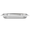 Récipients Gastronorm 8 pcs GN 1/2 40 mm Acier inoxydable  