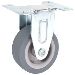 8 pcs Roulettes fixes 50 mm 