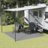 Tapis de tente gris clair 3x3 m 