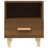 Tables de chevet 2 pcs Chêne marron 40x35x47 cm 