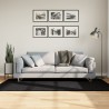 Tapis OVIEDO à poils courts noir 100x200 cm 