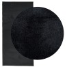 Tapis OVIEDO à poils courts noir 100x200 cm 