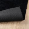 Tapis OVIEDO à poils courts noir 100x200 cm 
