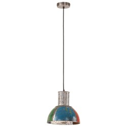 Lampe suspendue industrielle 25 W Multicolore Ronde 28,5 cm E27 