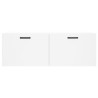 Armoire murale blanc 100x36,5x35 cm bois d'ingénierie 