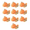 Sangle d’arrimage 10 pcs 0,4 tonne 6 m x 25 mm Orange 