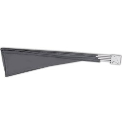 Auvent latéral pliable de balcon Gris 210 x 210 cm 