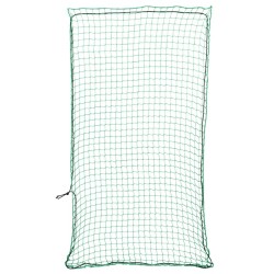 Filet pour remorque avec corde élastique vert 6x3 m PP 