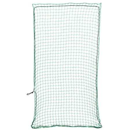 Filet pour remorque avec corde élastique vert 6x3 m PP 