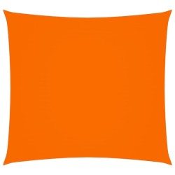 Voile de parasol tissu oxford carré 4x4 m orange 