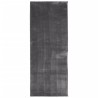 Tapis HUARTE à poils courts doux et lavable anthracite 80x200cm 