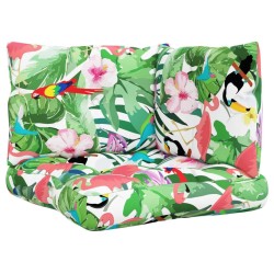 Coussins de palette lot de 3 multicolore tissu Oxford 